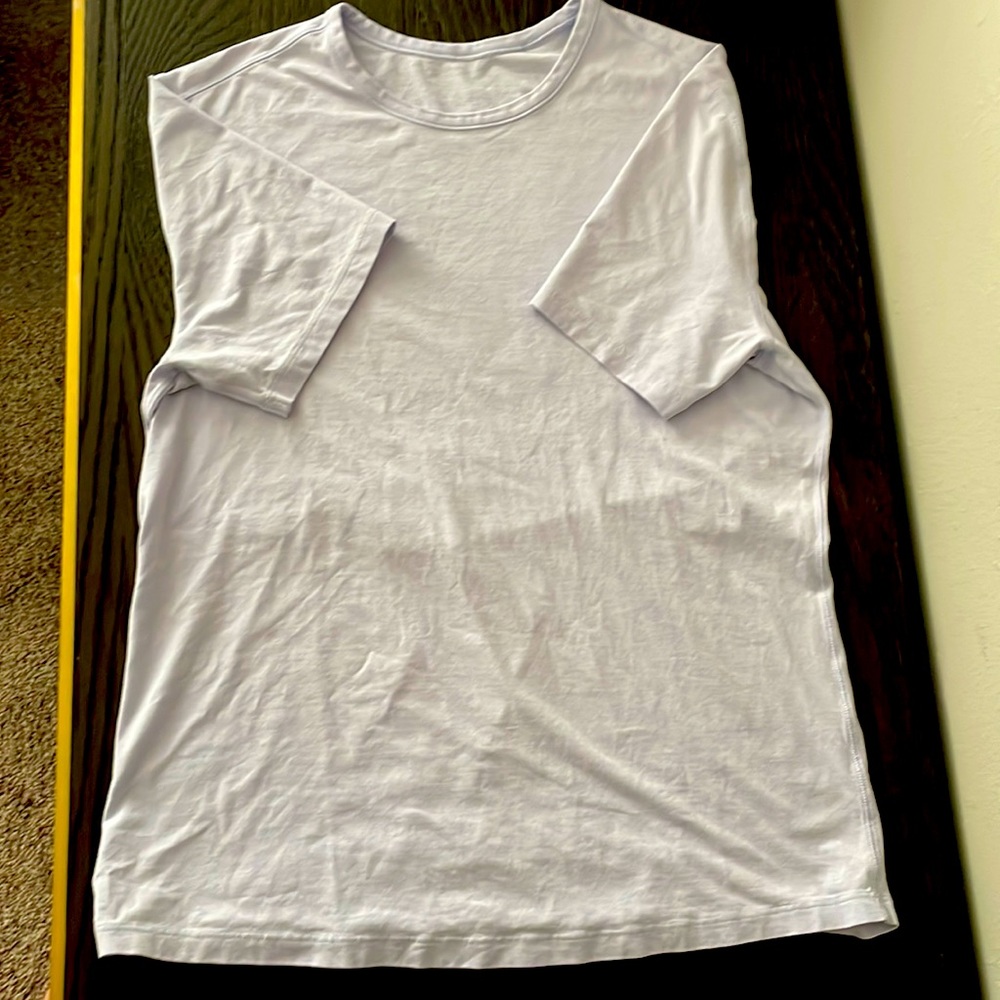 Mens Light Purple Lululemon 5 Year Tee